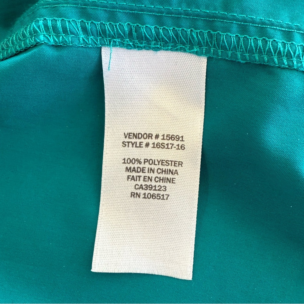 Northern Reflections Packaway Lightweight Teal Jacket - Picture 12 of 13